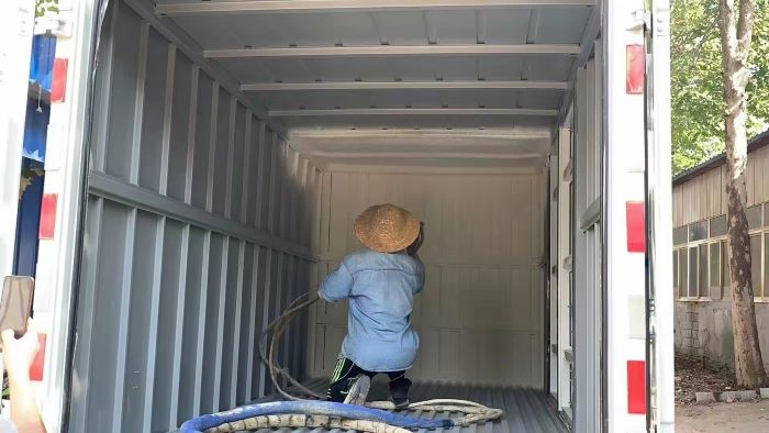 集裝箱保溫噴涂 集裝箱保溫噴涂